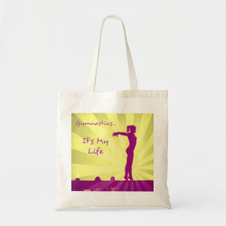 Gymnast tote bag