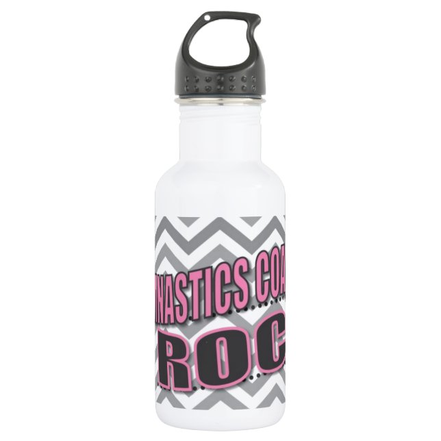 Gymnastic Coach Stainless Steel Water Bottle (Front)