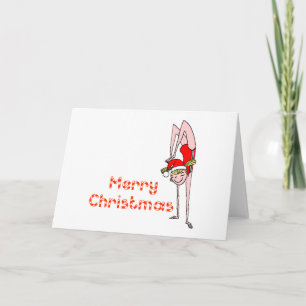 Gymnastic Merry Christmas Holiday Card