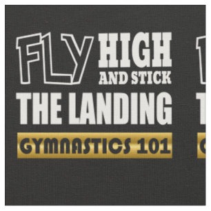 Gymnastics 101 Fly High - Bar Gymnast Fabric