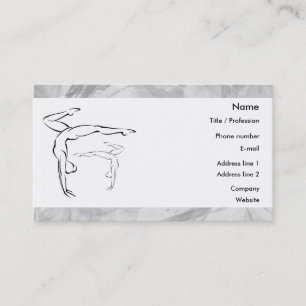 Gymnastics 2 business card