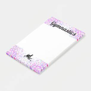 Gymnastics 4" x 6" Post-It Notes