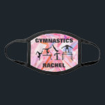 Gymnastics Abstract All-Over Print Face Mask<br><div class="desc">Gymnastics Abstract Face Mask - Has a beautiful background and gymnast silhouettes doing a variety of gymnastics skills and events! Can be personalized with the name of your gymnast or your gymnastics club name!</div>