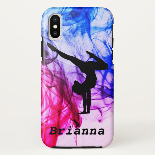 Gymnastics Abstract Handstand Case-Mate iPhone Cas Case-Mate iPhone Case (Back)