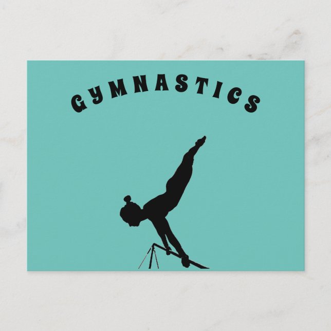 Gymnastics Academy to Students Holiday Postcard (Front)