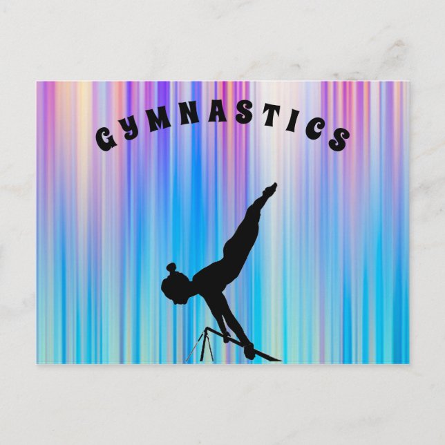 Gymnastics Academy to Students Holiday Postcard (Front)