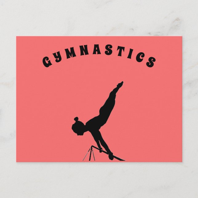 Gymnastics Academy to Students Holiday Postcard (Front)