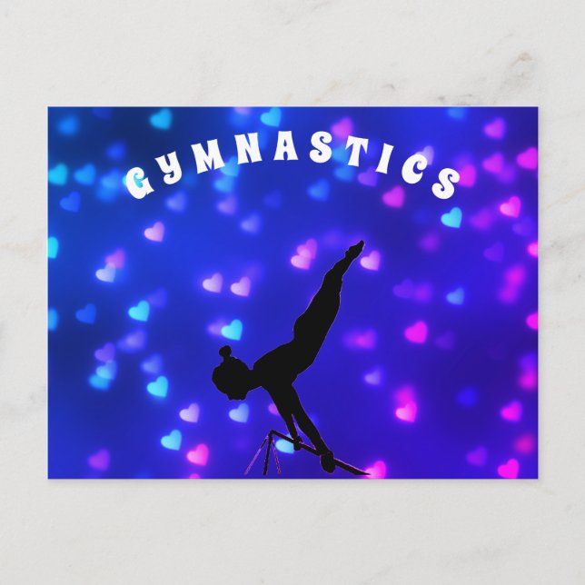 Gymnastics Academy to Students Holiday Postcard (Front)