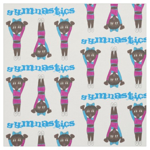 Gymnastics Acro Acrobatics Tumbling Girl Gymnast Fabric
