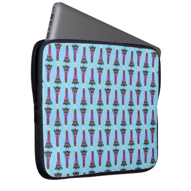 Gymnastics Acrobatics Acro Tumbling Dance Gymnast Laptop Sleeve (Front Right)