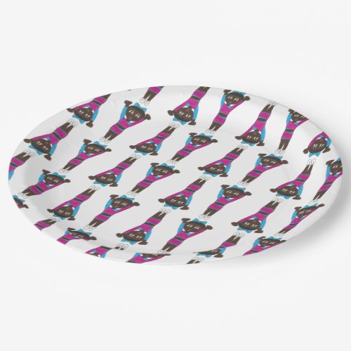 Gymnastics Acrobatics Dance Recital Acro Gymnast Paper Plates