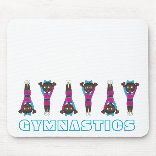 Gymnastics Acrobatics Tumbling Dance Studio Gym Mouse Pad