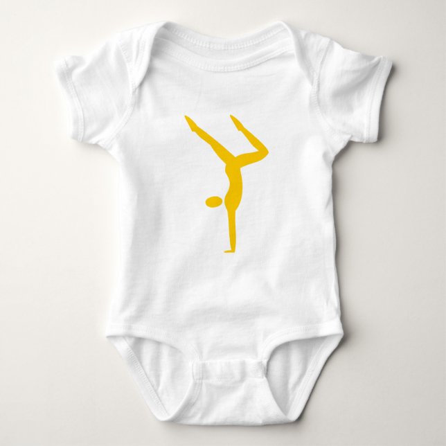 Gymnastics - Amber Baby Bodysuit (Front)