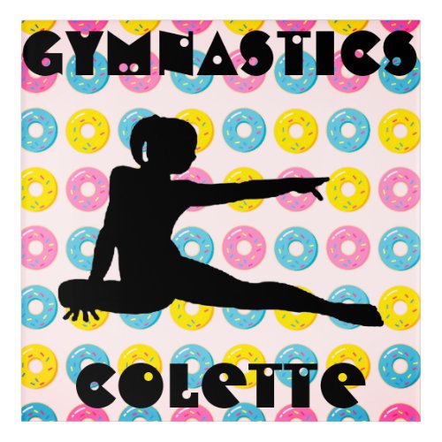 Gymnastics and Donuts Acrylic Print