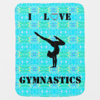 Gymnastics Baby Blanket