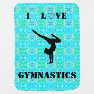 Gymnastics Baby Blanket