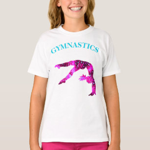Gymnastics Back Handspring T-Shirt w/ Gymnast Name