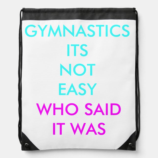 GYMNASTICS BAG (Front)
