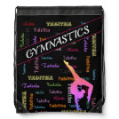 Gymnastics Bag with Personalized Name All Over Gymnastics Bag with Personalized Name All Over