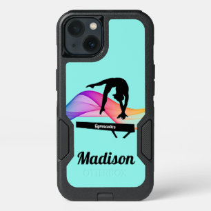 Gymnastics Balance Beam Swirl iPhone 13 Case