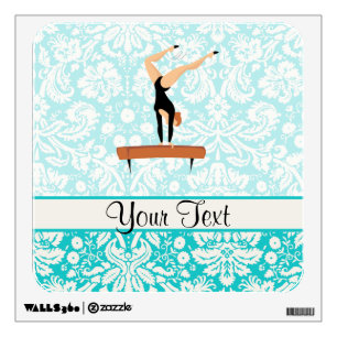 Gymnastics Balance Beam Wall Decal