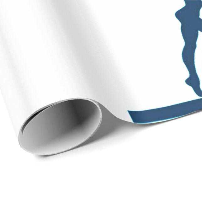 Gymnastics Balance Beam Wrapping Paper (Roll Corner)