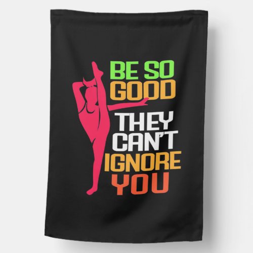 Gymnastics Be So Good House Flag