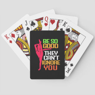Gymnastics Be So Good Poker Cards