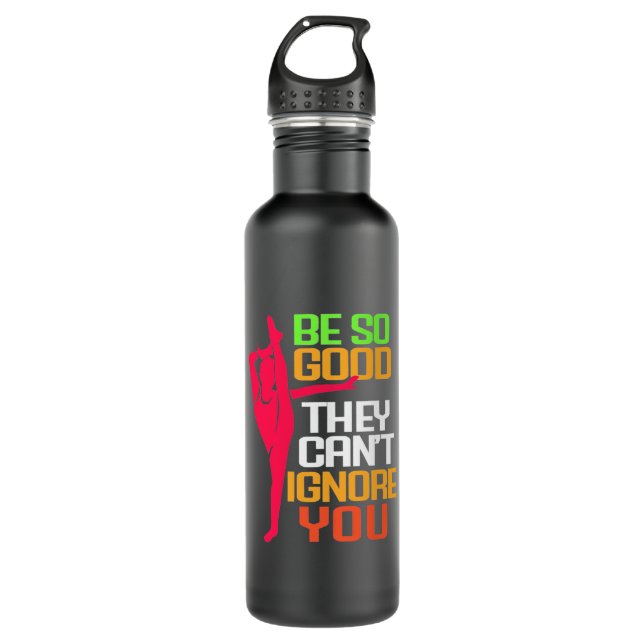 Gymnastics Be So Good Stainless Steel Water Bottle (Front)