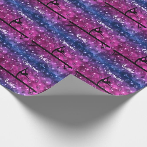 Gymnastics Beam Glam     Wrapping Paper