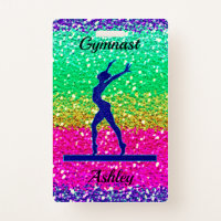 Gymnastics Beam Sparkle    Badge