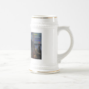 GYMNASTICS beer mug, Julius vaulting Stein