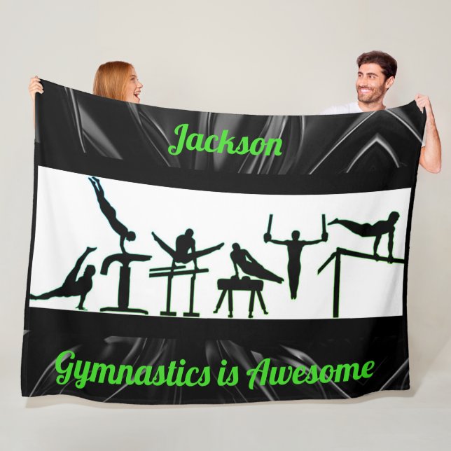 Gymnastics Blanket for Boys (In Situ)