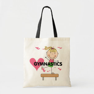 GYMNASTICS - Blond Girl Balance Beam Tshirts Tote Bag