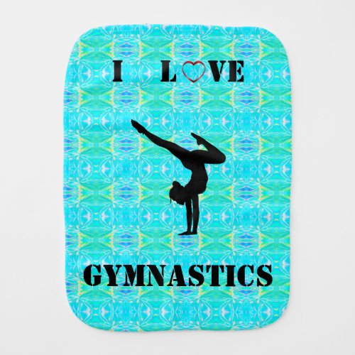 Gymnastics Burp Cloth