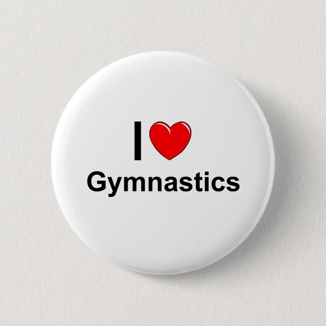 Gymnastics Button (Front)