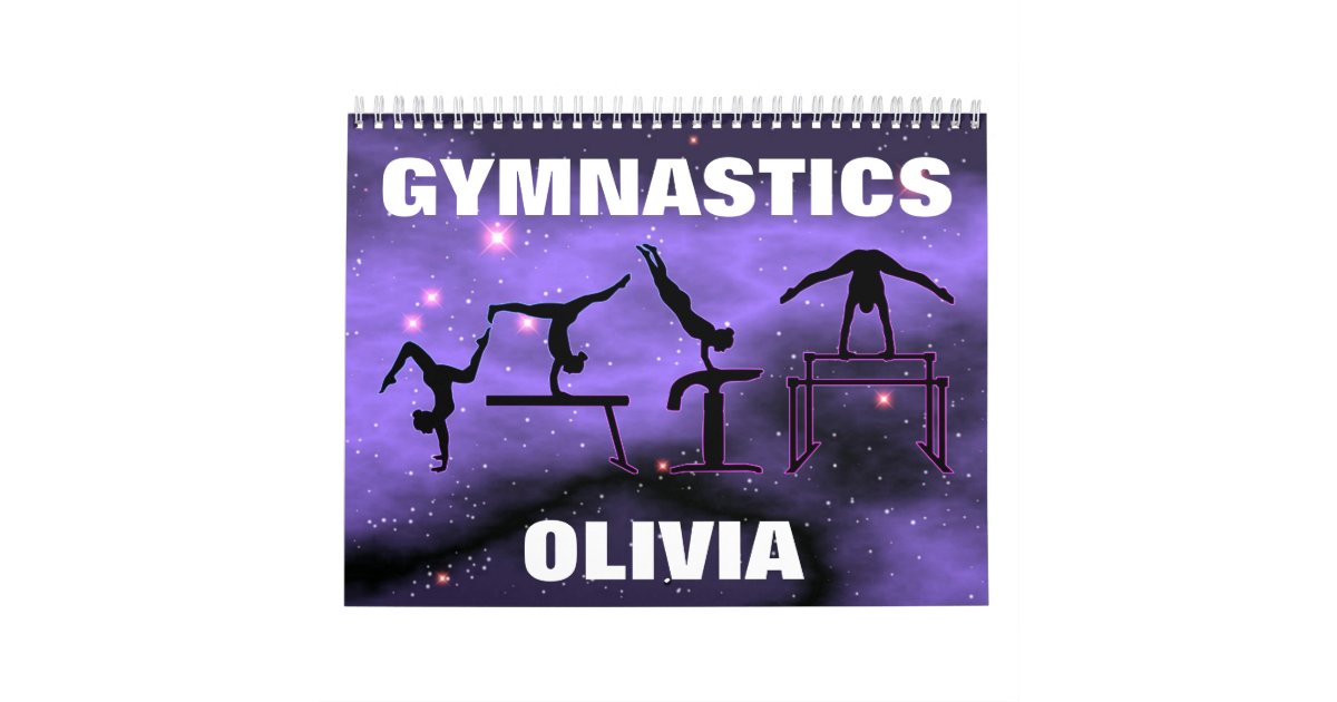Gymnastics Calendar | Zazzle