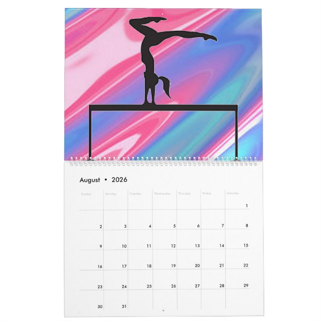 Gymnastics Calendar (Aug 2026)
