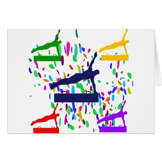 GYMNASTICS CARDS (Front Horizontal)