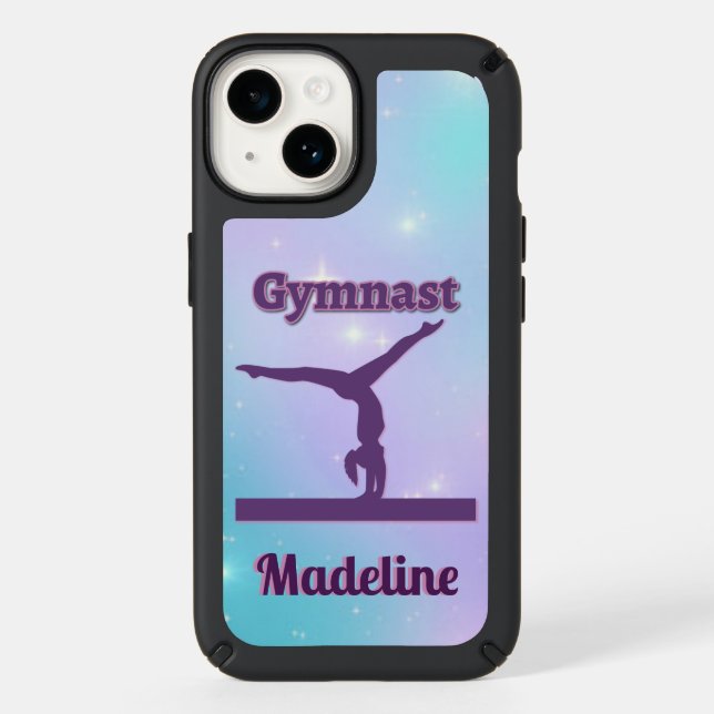 Gymnastics Cell Phone Case w/ Name of Gymnast (Front)