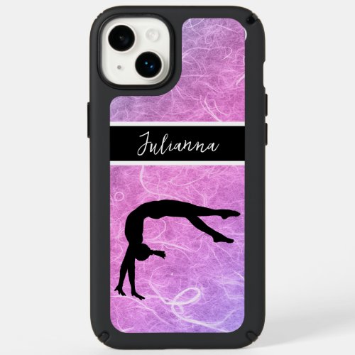 Gymnastics Cell Phone Case w Name of Gymnast