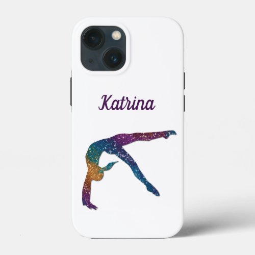 Gymnastics Cell Phone Case w Name of Gymnast