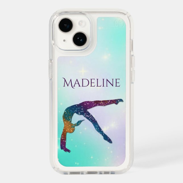 Gymnastics Cell Phone Case w/ Name of Gymnast (Front)