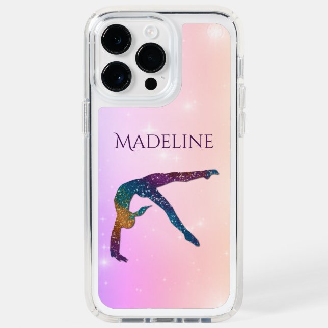 Gymnastics Cell Phone Case w/ Name of Gymnast (Front)