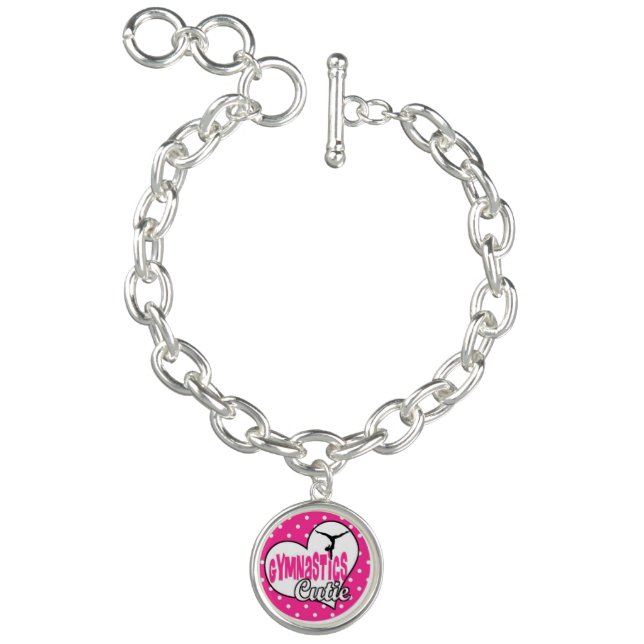 Gymnastics charm bracelet Gymnastics cutie (Product)