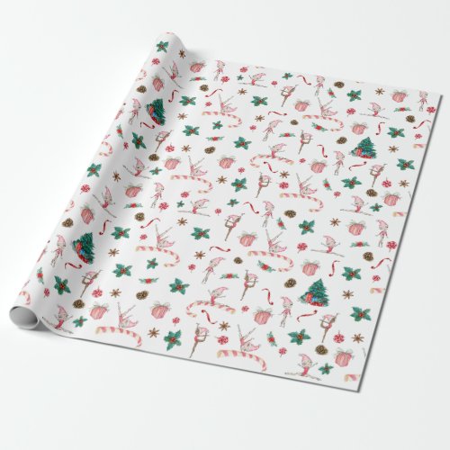 Gymnastics Christmas Wrapping Paper Holiday