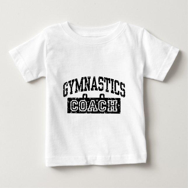 Gymnastics Coach Baby T-Shirt (Front)