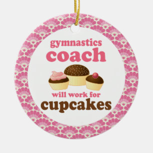 Gymnastics Coach Gift Ornament