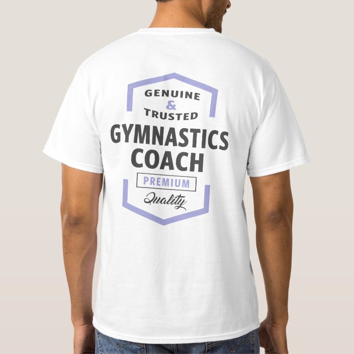 Gymnastics Coach Logo Gifts. TShirt