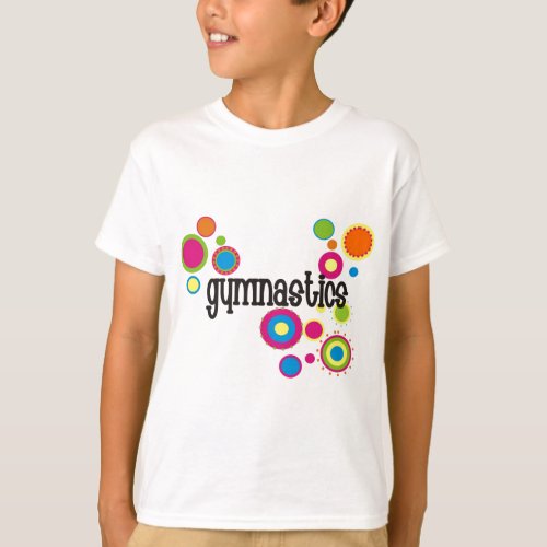 Gymnastics Cool Polka Dots T_Shirt